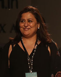 Fashion Designer Patine at amazon India Fashion Week