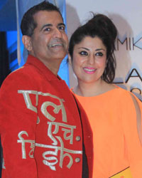 AD Singh with his wife Sabina