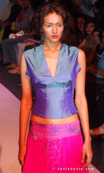Anshu's collection at lakme fashion week