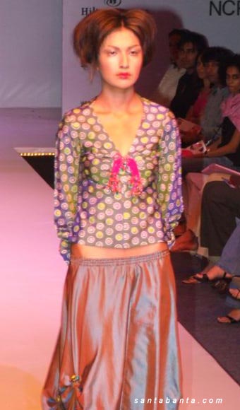 Anshu's collection at lakme fashion week