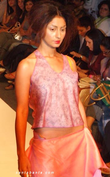 Anshu's collection at lakme fashion week