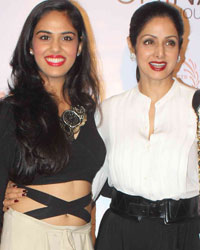 Jahanvi, Anushka Ranjan and Sridevi