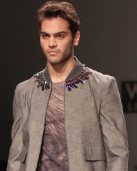 Ashish N Soni Show at Wills India Fashion Week Spring Summer 2015