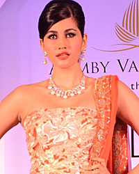 Model showcasing Adarsh Gill's collection