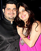 Dabboo Ratnani with wife Manisha Ratnani