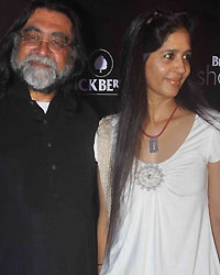 Prahlad Kakkar with his wife Mitali Dutt Kakar