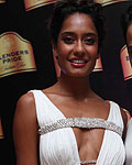 Lisa Haydon and designer Gavin Miguel