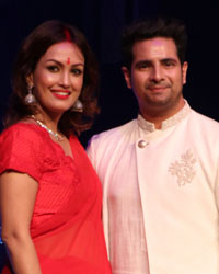 Nisha Rawal and Karan Mehra