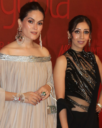 Gaurav Gupta showcased his first-ever bridal couture collection, titled "The Vow", at the Jio World Convention Centre in Mumbai