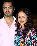 Bharat Takhtani and Esha Deol