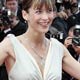 French actress Sophie Marceau poses during red carpet arrivals in Cannes.