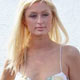 Paris Hilton poses during photocall on the Carlton Hotel pier during 58th Cannes Film Festival.