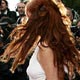 A guest arrives for a red carpet screening at Cannes Film Festival.