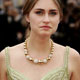 Model Lauren Bush poses during red carpet arrivals at the 58th Cannes Film Festival.