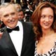 U.S. actor Dennis Hopper and his wife Victoria Duffy pose during red carpet arrivals for the screening of German-born director Dominik Moll's film 'Lemming' that opens the 58th Festival de Cannes.