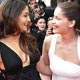 Laetitia Casta Aishwarya Rai during red carpet arrivals for the screening of German-born director Dominik Moll's film 'Lemming' that opens the 58th Festival de Cannes.