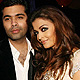 Karan Johar and Aishwarya Rai