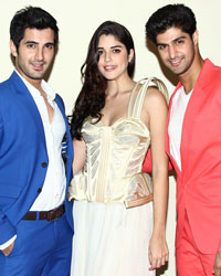 Aditya Seal, Izabelle Leite and Tanuj Virwani