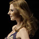 A model presents a creation from EVE'S Temptation Lingerie Collection 2012 at China Fashion Week in Beijing