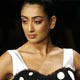 A model presents a creation by Indian designer Wendell Rodricks during a fashion show at the Chivas in Fashion Tour 08 in New Delhi