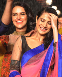 Manish Malhotra, Neha Dhupia and Amish Patel