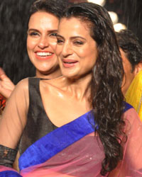 Neha Dhupia and Amisha Patel