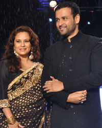 Mansi and Rohit Roy