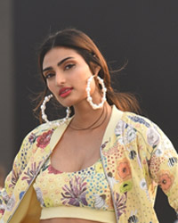 Athiya Shetty walks the ramp for Payal Singhal