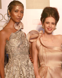 Kalki Koechlin with designer Gaurav Gupta