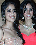 Sridevi with her daughters