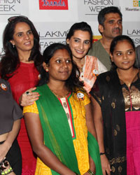 Guests at LFW 2013