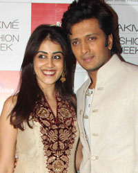 Genelia D'Souza and Ritesh Deshmukh