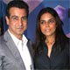 Ronita Roy with Wife