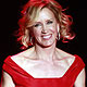 Actress Felicity Huffman walks the runway during the Heart Truth`s Red Dress Fall 2010 show during New York Fashion Week