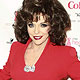 Actress Joan Collins arrives for the Heart Truth`s Red Dress Fall 2010 show during New York Fashion Week