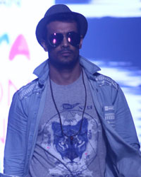 Launches of Hrithik Roshan's HRX Brand at Myntra Fashion Weekend 2014