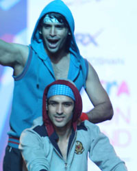 Launches of Hrithik Roshan's HRX Brand at Myntra Fashion Weekend 2014