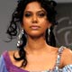 Models present creations by Indian designer Elisha W at the Wills Lifestyle India Fashion Week