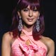 A model displays a creation of Indian fashion designer Deepika Goenka during week-long fashion shows in New Delhi.