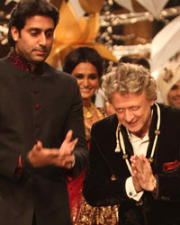 Abhishek Bachchan and Rohit Bal