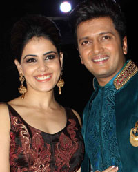 Genelia D'Souza and Ritesh Deshmukh