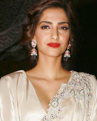 Sonam Kapoor walks the ramp for Anamika Khanna