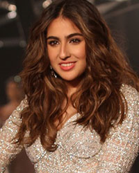 Sara Ali Khan with Designer duo Falsuni and Shane Peacock