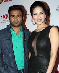 Sachin Joshi and Sunny Leone