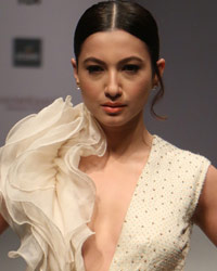 Gauhar Khan walked down the ramp for Vinita