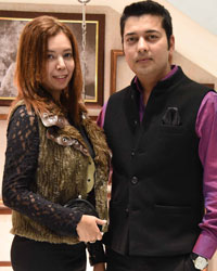 Gagan Tandon with his wife