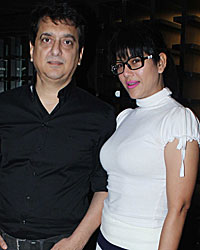 Sajid Nadiadwala with his wife Warda