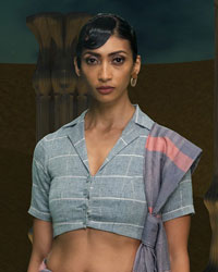 'RE-image-IN' collection by Amit Wadhwa at Lakme Fashion Week 2020 Digital First Season Fluid Edition.