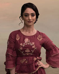 Showstopper Sandeepa Dhar for Kaveri's 'Cocoon' collection at Lakme Fashion Week 2020 Digital First Season Fluid Edition