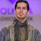 Dino Morea presents a creation from Indian designer Sharbari Dutta during Kolkata Fashion Week